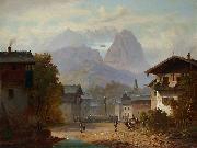 Anton Doll Ansicht von Garmisch china oil painting artist